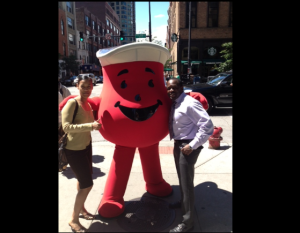Kool Aid Man in Chicago