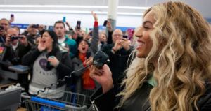 Beyonce at Walmart
