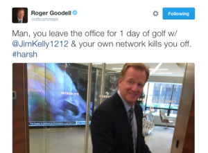 Roger Goodell tweet trending report