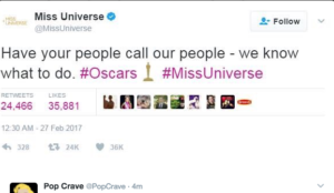Oscars fail trending report