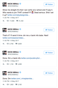 Nicki Minaj trending report
